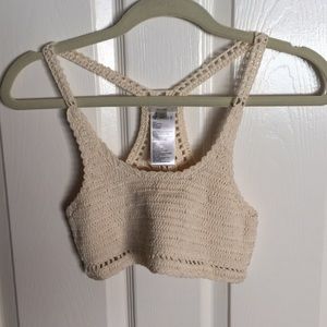 Urban Outfitters Crochet Crop Top